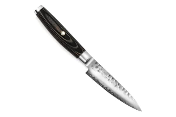 Yaxell  Ketu grönsakskniv, 10 cm – 3 Lagers Stål, Japansk Design, Pakkaträhandtag