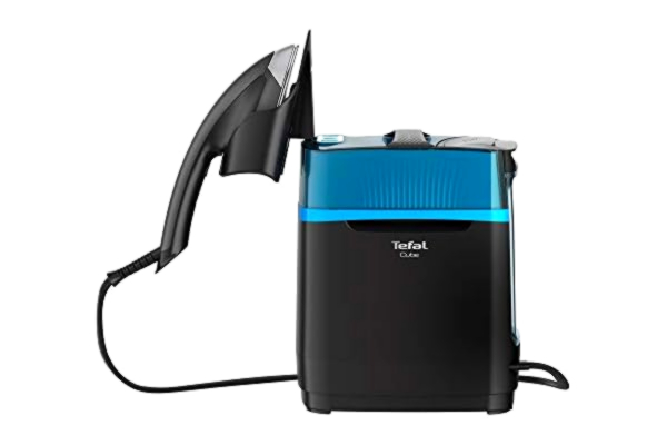 Tefal  Cube UT2020 Hogedruk Stomer, Reinigende Stoomkracht, Verticaal Stomen, Strijken, Mobiel Formaat, Cont. Stoomproductie 90 g/minuut, 200 g/minuut Stoomstoot