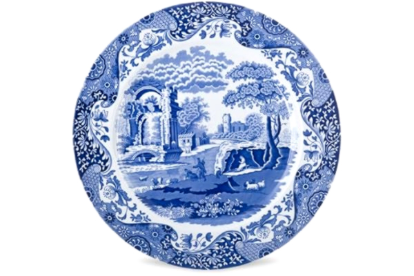 Spode Portmeirion Home & Gifts Spode italiensk buffébricka blå 30 cm