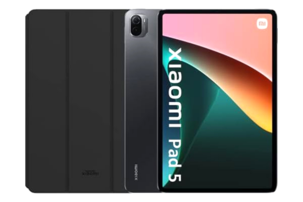 Xiaomi  Pad 5 + hoes - tablet 27,9 cm (11 inch) (WiFi, 2K+ display 120Hz, 128 GB intern geheugen, 6 GB RAM, 8720 mAh), kleur: grijs