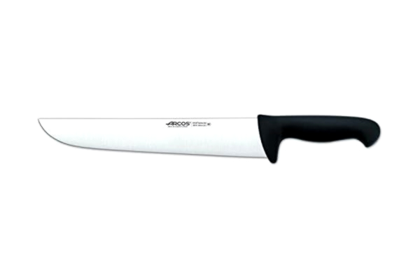 Arcos  Serie 2900 - slagermes steakmes - lemmet nitrum roestvrij staal 300 mm - handvat polypropyleen kleur zwart