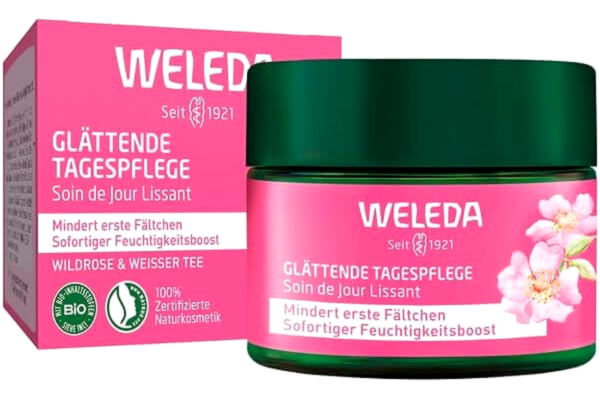 Weleda  Glättende Tagespflege Wildrose & Weisser Tee Krem na dzień 40 ml