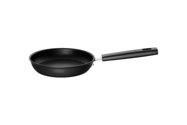 Fiskars  stekpanna, Ø 20 cm, Passar alla hällar, aluminium/bakelit, reptålig, non-stick beläggning, Hard Face, svart, 1052221