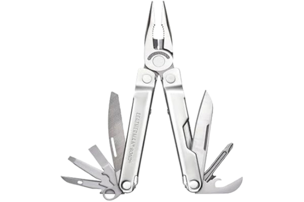 Leatherman  Bond multiverktyg – 14 verktyg för utomhus och camping – rostfritt stål