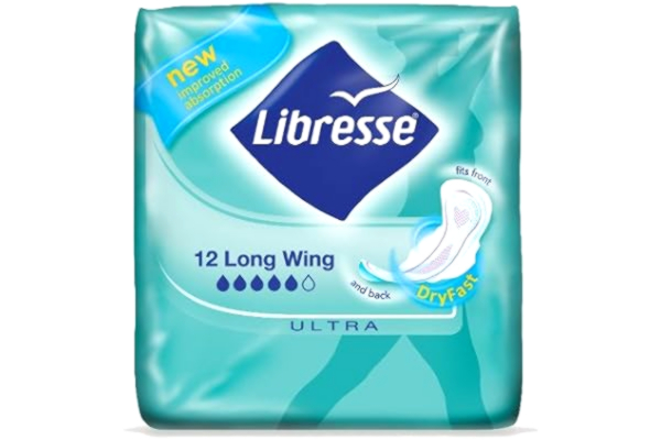 Libresse  Ultra Long Wing, 12 Bitar