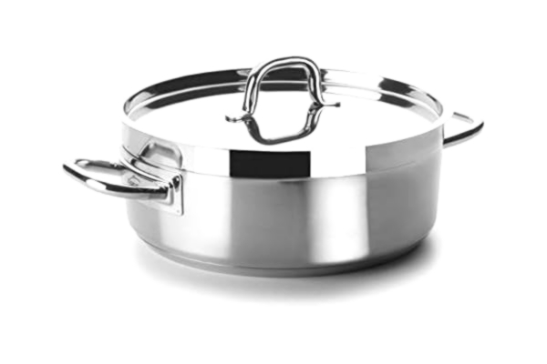 Lacor BRAADPAN MET DEKSEL D.36 CM CHEF-LUXE