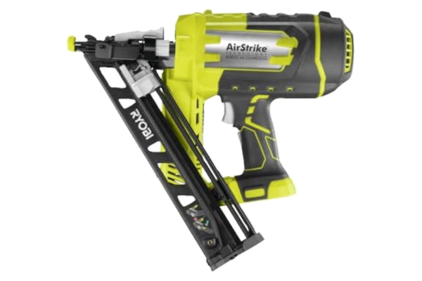 Ryobi RYOBI 18 V ONE+ sladdlös spik R15GN18-0 (nageltyp 1,8 mm, magasinkapacitet på 105 spikar, 33–35° magasinvinkel, inkl. 100 x vinklade spikar, 1 x bältesklämma, utan batteri och laddare)