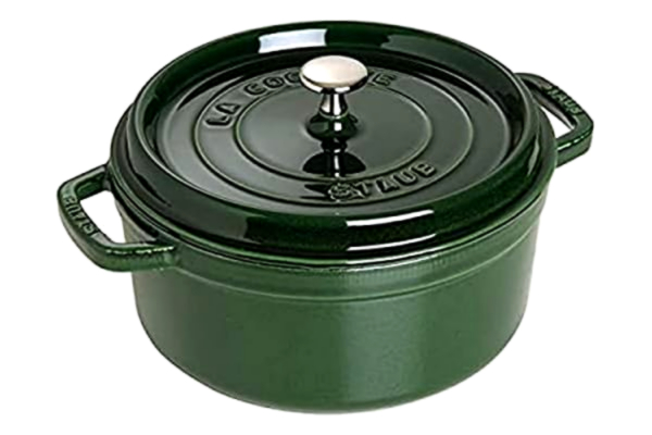 Staub  Pyöreä kattila 26 cm 5,2 L, basilikanvihreä
