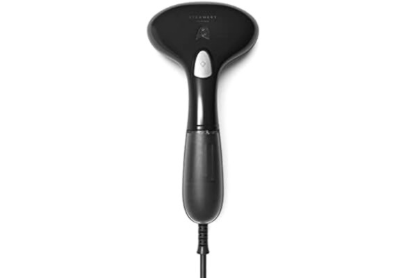 The Steamery Steamery Handstomer Cirrus No.1, In 30 seconden opgewarmd, Kledingstomer voor op reis, 1500 W, Gebruiksvriendelijk, Kreukvrije kleding, Zwart