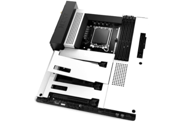 NZXT Nzxt N7 Z690 Motherboard - N7-Z69XT-W1 - Intel Z690 chipset (Supports 12th Gen CPUs) - Carte mère Gaming ATX - Bouclier E/S intégré - Connectivité WiFi 6E - Bluetooth V5.2 - Blanc