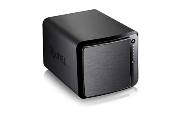 ZyXEL  osobisty serwer do przechowywania w chmurze [4-Bay] z zdalnym dostępem i strumieniowaniem multimediów, wtyczka brytyjska [NAS542]