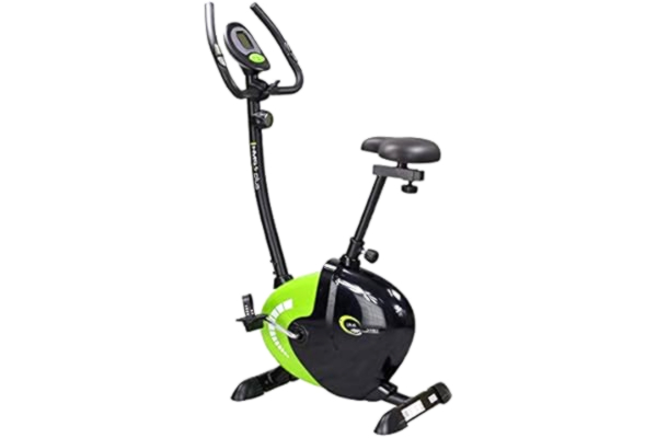 HMS  M9239 Plus magnetisk sort/grøn cykel