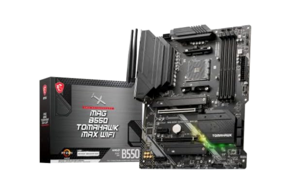 MSI  MAG B550 TOMAHAWK MAX WIFI Emolevy - AMD B550 - AMD AM4 socket - DDR4 RAM - ATX