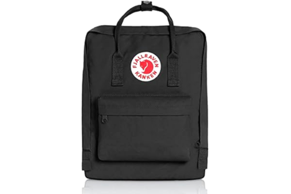 Fjällräven  Kånken 23510-550 Unisex Waterproof Outdoor Hiking Backpack 38 x 27 x 13 cm, 16 Liter Black
