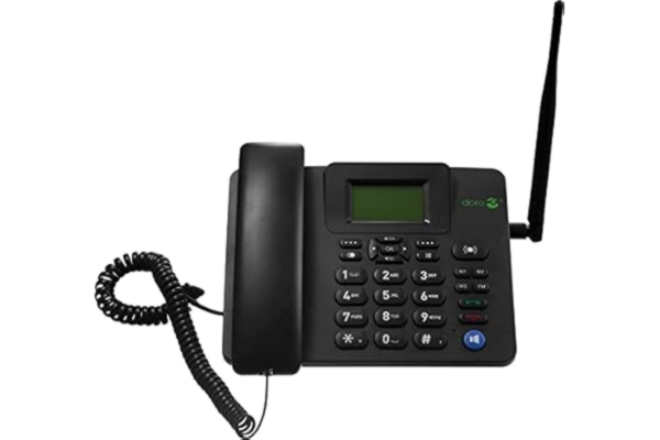 Doro  4100H, bordstelefon (4G/LTE) ingen fast strömförsörjning