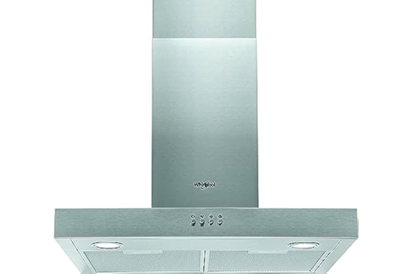 Whirlpool WHIRLPOOL AKR558 / 3IX Schoorsteenafzuiging - Evacuatie of recycling - 432 m3 lucht / u max - 65 dB (A) max - 3 snelheden - L 60 cm - Roestvrij staal