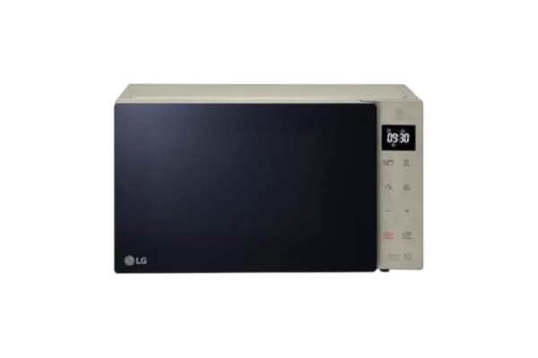 LG  Electronics MH6535NBS Mikrovågsugn med grill | Smart Inverter-teknik | 1 000 W | 25 L | 32 automatiska program | Digital display