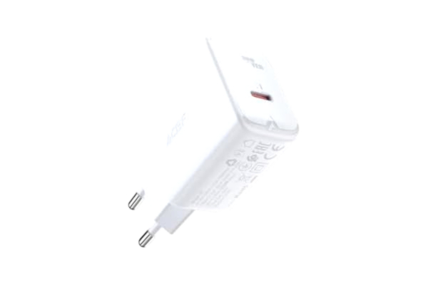 Acefast ACEFAST Wall Charger A1 PD20W, 1 x USB-C (vit)