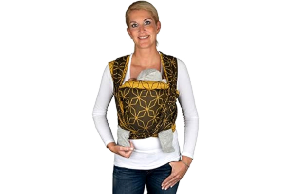 Hoppediz HOPPEDIZ m-j-mal-YEL Malmö Baby Sling 5.40 m Yellow