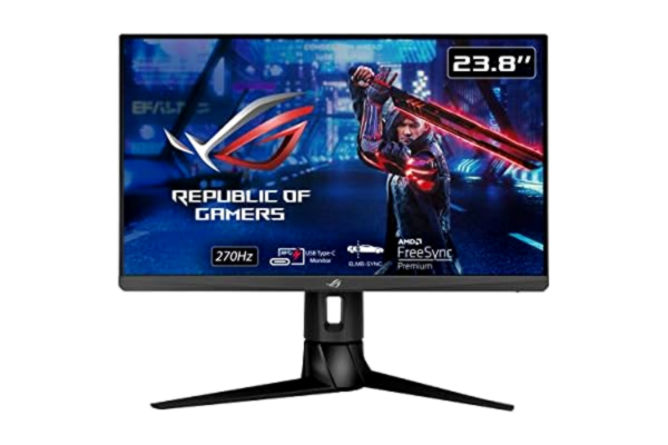 Asus ASUS ROG Strix XG249 cm | 23,8 inch Full HD Gaming Monitor | 270 Hz, 1ms GtG, FreeSync Premium, HDR 10 | Fast IPS-paneel, 16:9, 1920x1080, DisplayPort, HDMI, USB-C, ergonomisch