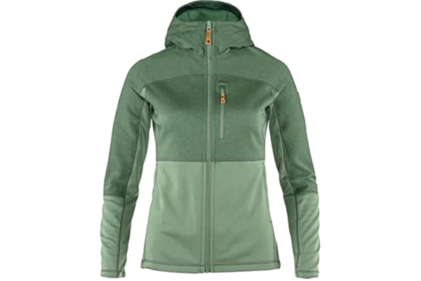 Fjällräven FJALLRAVEN 89589-614 Abisko Trail Fleece W Jacka Dam Patina Grön M