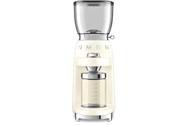 SMEG Smeg Smeg 50's Style kaffekværn med genanvendet materiale Creme hvid