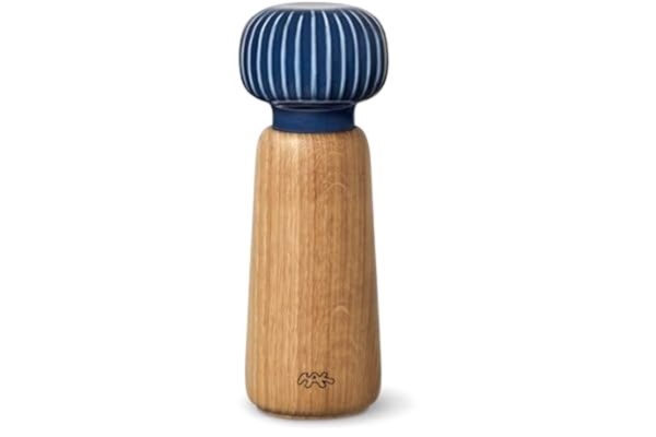 Kähler  Mill H18 cm Hammershøi handy dansk design kryddkvarn, indigo