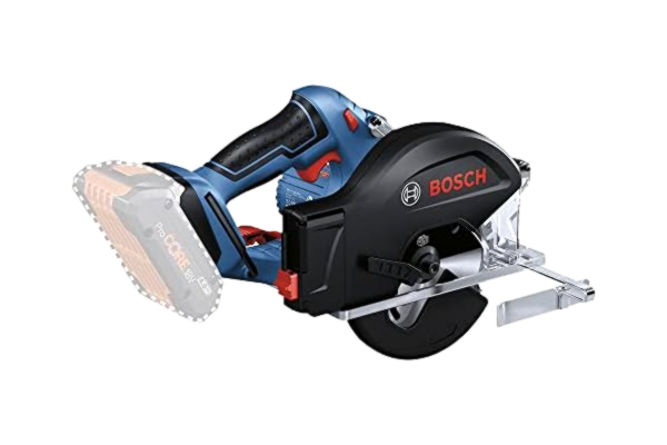 Bosch  Professional sladdlös cirkelsåg GKM 18V-50 (snabbare arbetsprocess, begränsade gnistor och spån, utan batteri och laddare, i kartong)