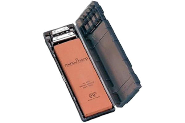 MinoSharp Mino Sharp Slipestein #1000 med to fiksturer