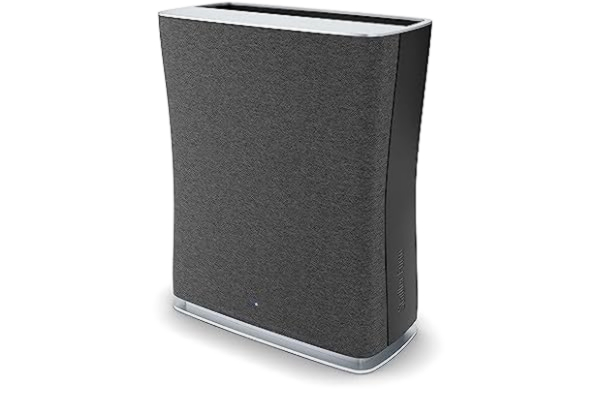 Stadler Form  Roger luftrenare, filtrerar pollen, damm och andra partiklar, effektiv mot bakterier och virus, med WiFi, lämplig för vardagsrum och sovrum, med natt- och billäge, svart