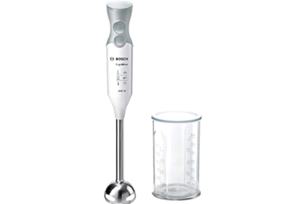 Bosch  ErgoMixx MSM66110 - Stavblender - 600 W - hvid, telegrå
