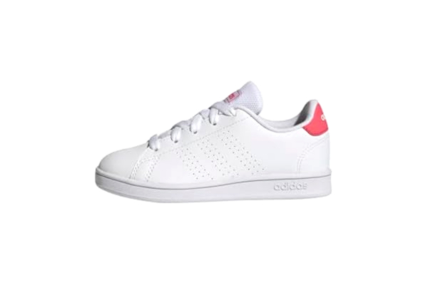 Adidas adidas Advantage K unisex - barn Sneaker Tennisskor, Flerfärgad Ftwbla Rosrea Negbás, 36 2/3 EU