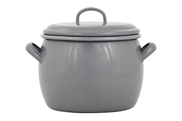 Kockums Jernverk  Gryde 4 liter, grå