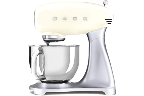 SMEG Smeg SMF02CREU mixeur Robot mixer 800 W Crème, Argent