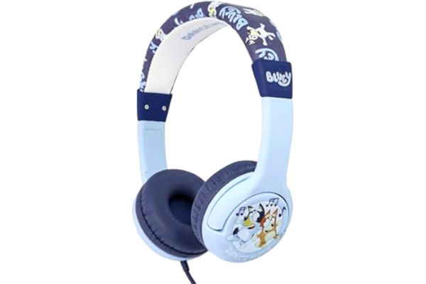 OTL Technologies  BL1073 kabelanslutna hörlurar för barn – blåa hörlurar