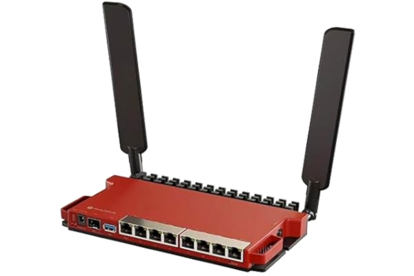 MikroTik Mikrotik L009UiGS-2HaxD-IN routeur sans fil Gigabit Ethernet monobande (2,4 GHz) Rouge
