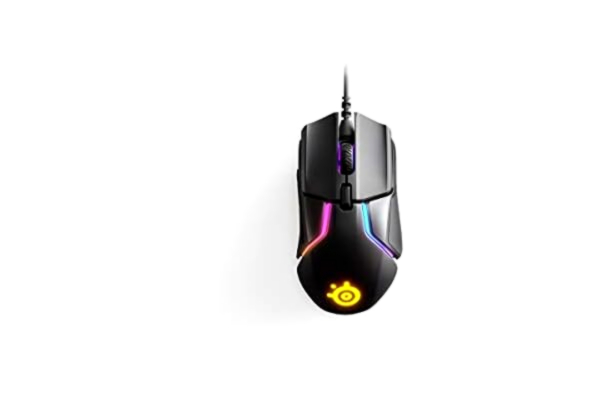 SteelSeries Steelseries Rival 600 - gamingmus - 12 000 CPI TrueMove3+ dubbel optisk sensor - 0,05 avlyftningsavstånd - Viktsystem - RGB-belysning