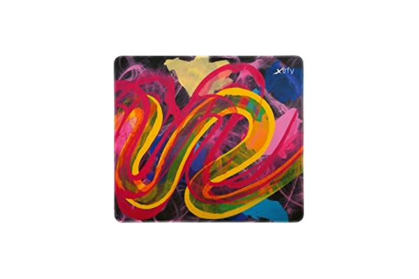 Xtrfy  GP4, Grand Tapis de Souris, (460 x 400 x 4 mm), une Glisse Sans Effort avec un Contrôle Parfait de la Souris, Antidérapant, Lavable en Machine, Street Pink Edition