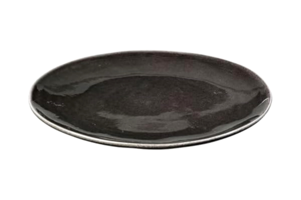 Broste Copenhagen broste Copenhagen Köpenhamn nordisk kol middagstallrik diameter 26 cm svart