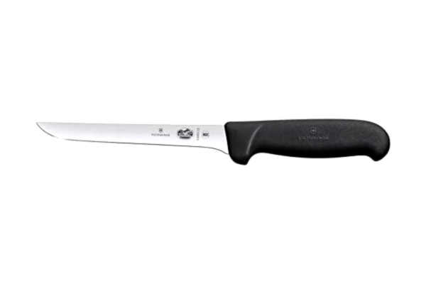 Victorinox  Fibrox kockkniv, urbeningskniv, extra vasst blad, rostfritt stål, diskmaskinssäker, Swiss Made