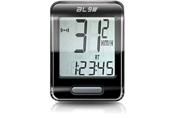 Echowell  BL9W bezprzewodowy komputer rowerowy, unisex, dla dorosłych, antracyt