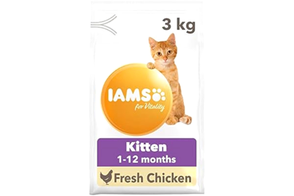Iams  Kitten Torrfoder för Kattungar, 3 kg