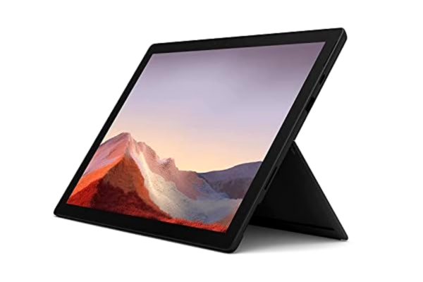 Microsoft  Surface Pro 7 Ordinateur Portable (Windows 10, écran tactile 12.3", Intel Core i5, 8Go RAM, 256Go SSD, Noir) PC Hybride polyvalent & performant
