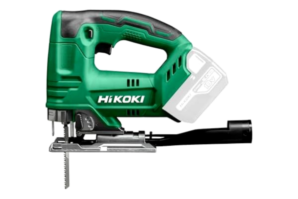 HiKOKI  Akku-Stichsäge CJ18DA (18V Li-Ion, 26mm Hubhöhe, max 45° Schrägschnitte, 4-stufige Pendelhubfunktion, Werkzeuglose Sägeblattaufnahme, Regelelektronik, LED, im Transportkoffer,)