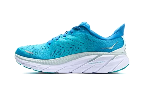 Hoka One One HOKA ONE ONE Heren Clifton 8 Textiel Formatoren, Ibiza Blue Scuba Blauw, 46 EU