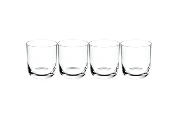Villeroy & Boch  La Divina whiskybägare, set, glas, 4 delar, 360 ml