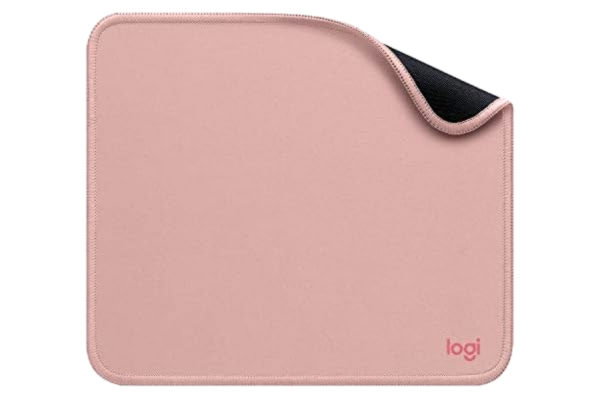 Logitech  Mouse Pad - Studio Series, Musmatta för Dator med Anti-slip Gummibas, Friktionsfritt Glidande, Spillresistent Yta, Hållbara Material, Bärbar, i en Fräsch Modern Design - Rosa