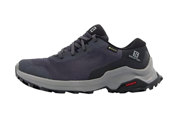 Salomon  Damskie buty X Reveal GTX wodoszczelne buty trekkingowe, szary - Szary Ebony Black Quiet Shade - 42 EU