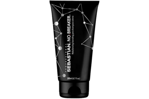 Sebastian Professional  NO.BREAKER Rebalancing Bonding Pre-Sschampo, kräm, reparerande bindningssystem, skydd mot hårbrott, för smidigt, motståndskraftigt hår, 200 ml