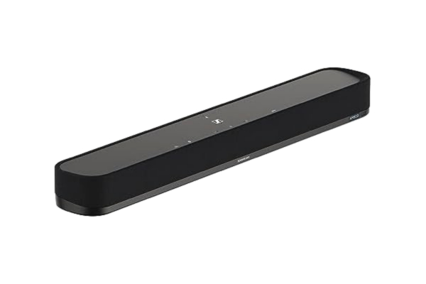 Sennheiser  AMBEO Soundbar Mini – Omslutande 3D-ljud för tv, filmer och musik –Kompakt enhet med kraftfulla anpassningsbara funktioner, multipel anslutbarhet och intuitiv användning